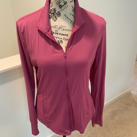 Tommy Bahama medium Pink Full-Zip Jacket with outside and inside pockets - Picture 8 of 12